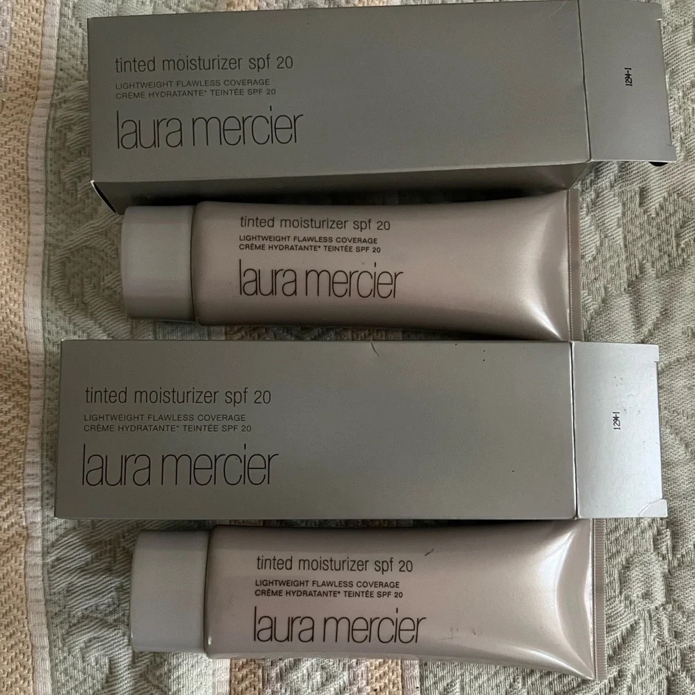 ORIGINAL Laura Mercier Tinted Moisturizer shade Nude, 3.5 ounce tube.